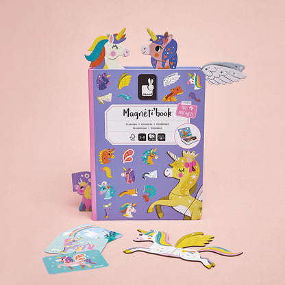 Janod - Unicorn Magnetibook