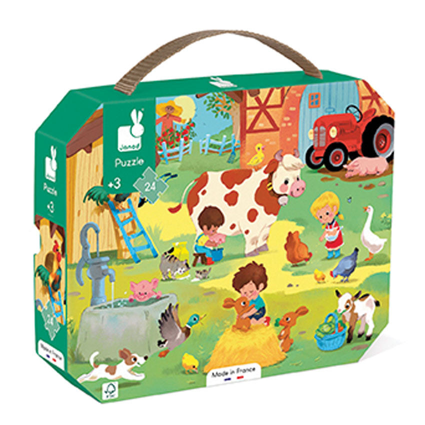 Janod - Farm Puzzle - 24pc