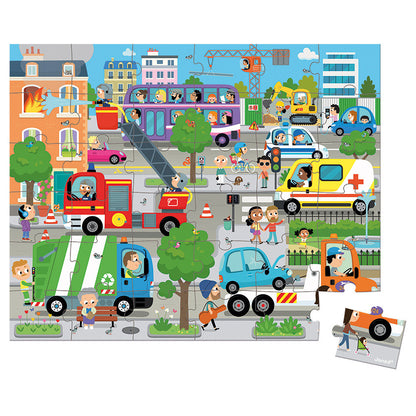 Janod - City Puzzle - 36pc