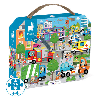 Janod - City Puzzle - 36pc