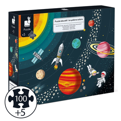 Janod - Solar System Puzzle 100pc