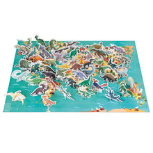 Janod 200 Piece- Educational Dinosaur Puzzle