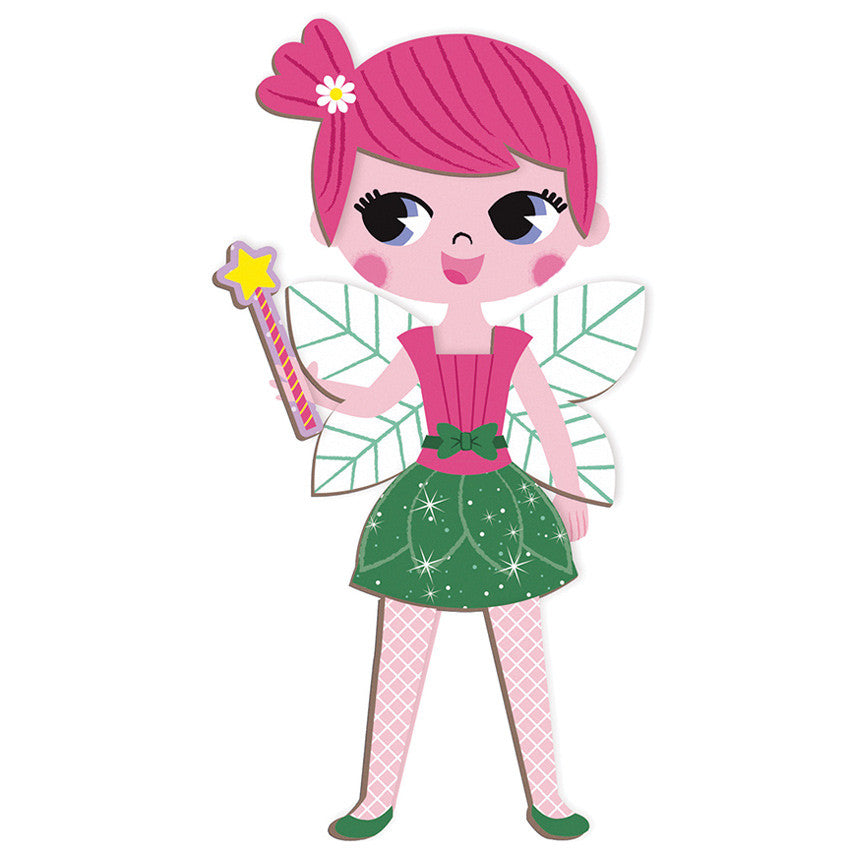 Janod - Girls Dress Up Magnetibook