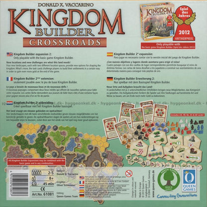 Kingdom Builder Crossroads Expansions Board Game