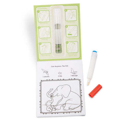 Melissa & Doug - On the Go ColorBlast! No-Mess Coloring Pad - Safari