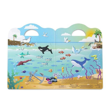 Melissa and Doug - Ocean Reusable Puffy Sticker Playset