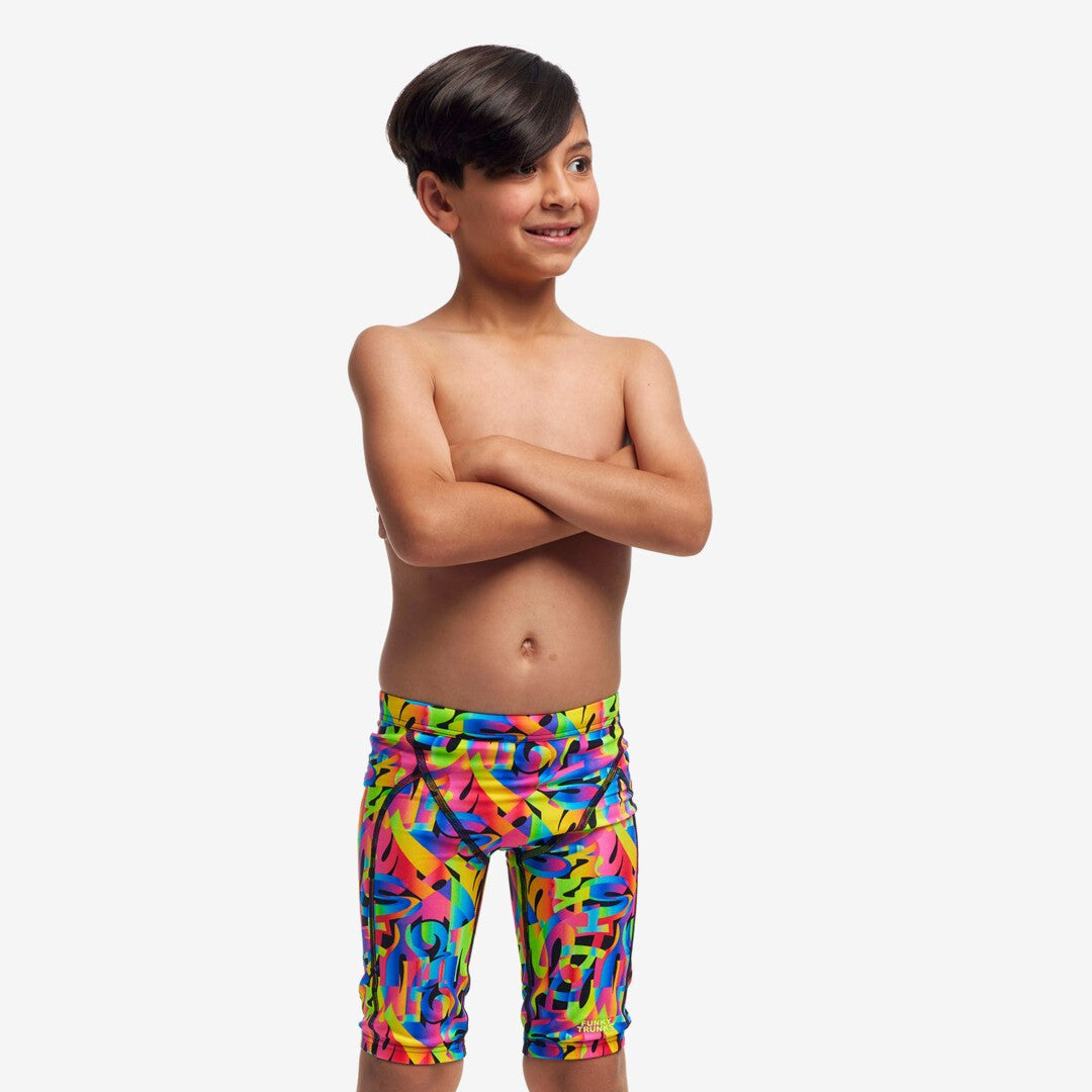 Funky Trunks - Miniman Toddler Boy's Jammers - Colour Funk