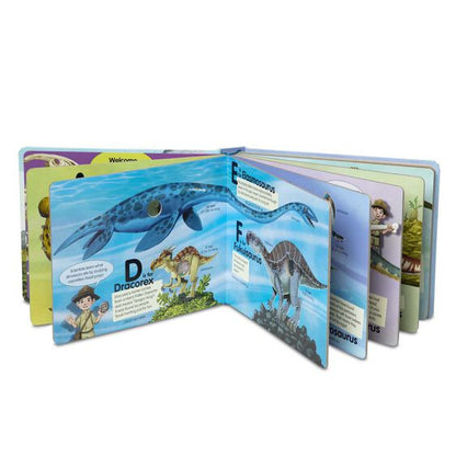 Melissa & Doug - Poke-A-Dot - Dinosaurs A to Z Book