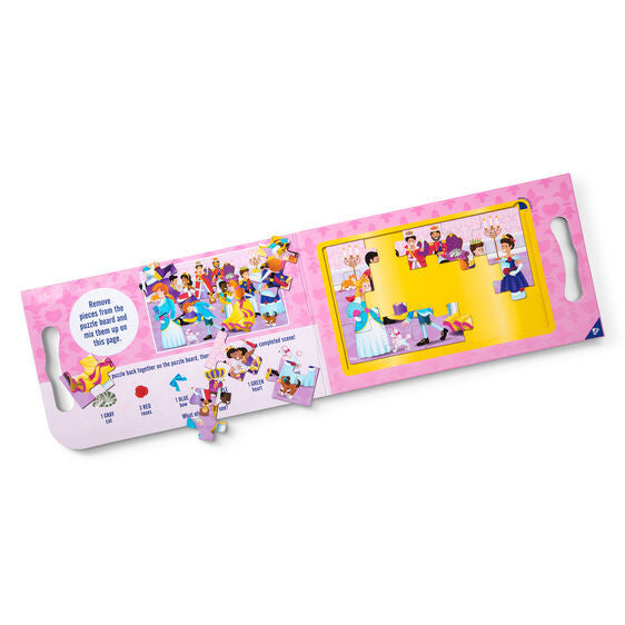 Melissa and Doug - Magnetic Take Along Jigsaw Puzzles - Princesses 2 x 15pc