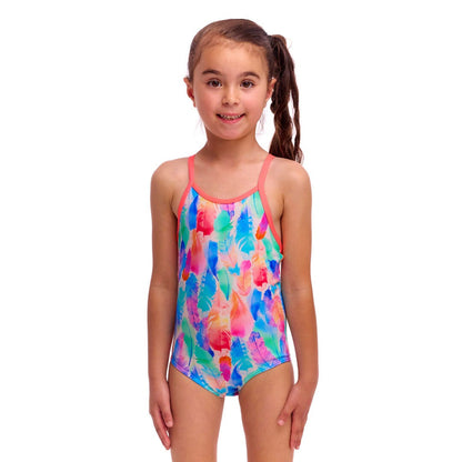 Funkita - Toddler Girl's One Piece Swimmers - Tickle Pink