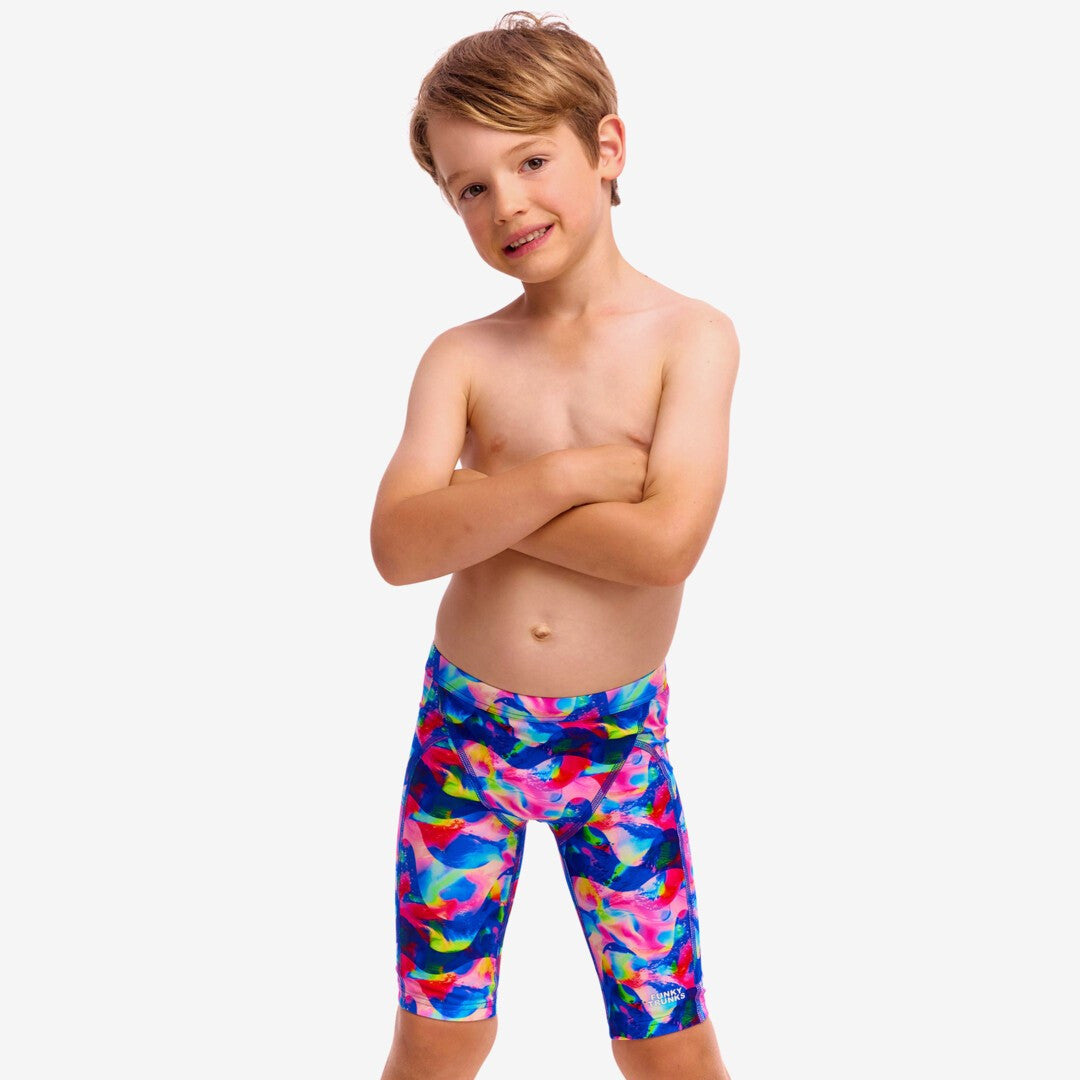 Funky Trunks - Miniman Toddler Boy's Jammers - Wet Wave
