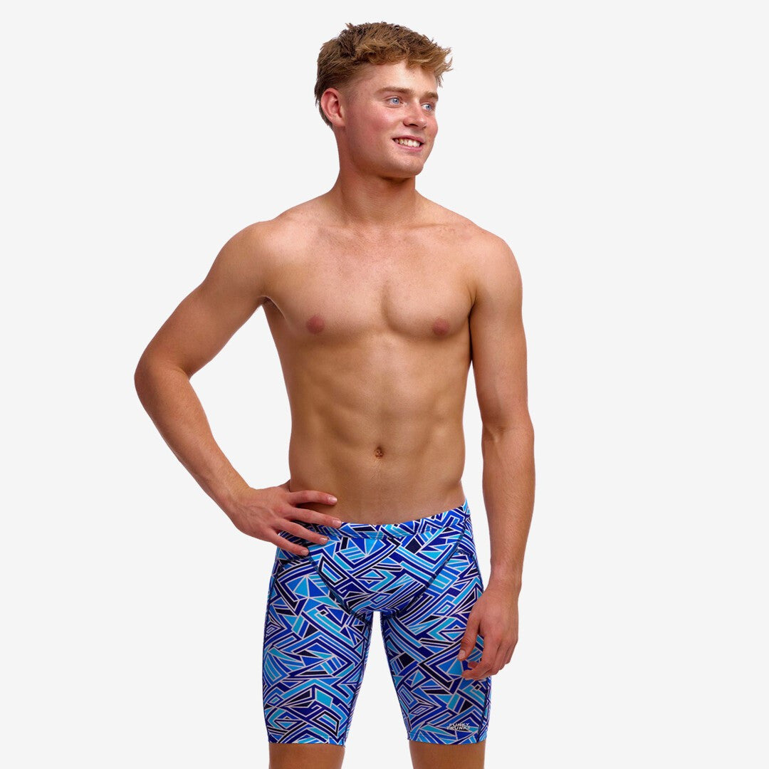 Funky Trunks - Boy's Jammers - Blue Bits