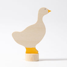 Grimm's Goose handcrafted wooden decoration for birthday rings, celebration spirals and seasonal displays