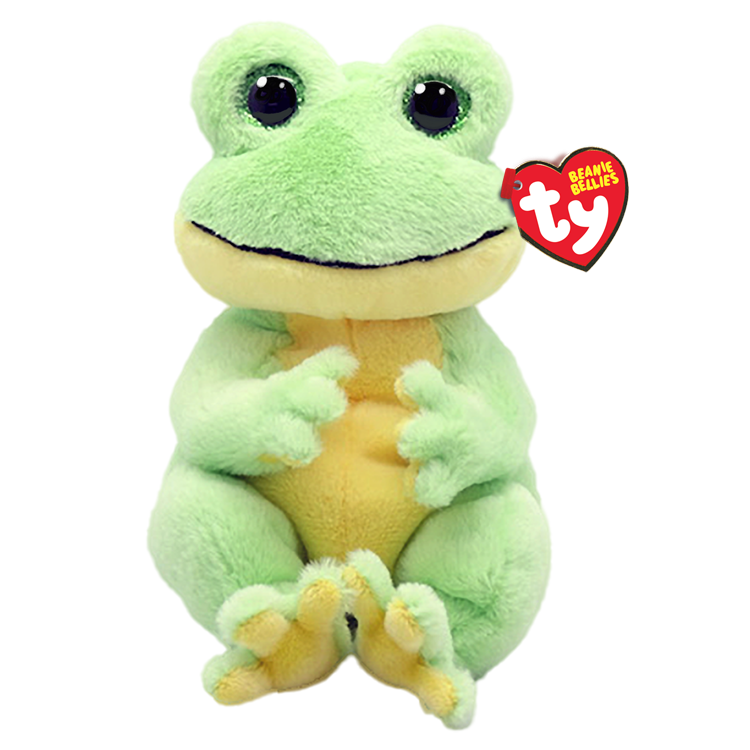 Ty Beanie Bellies Regular - Snapper the Green Frog