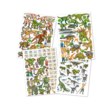 Creative Studio - Dino World Create Your Dino Zoo Activity Book