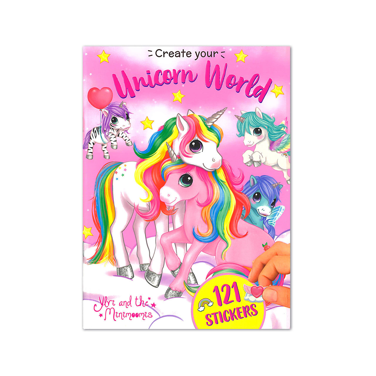 Ylvi And The Minimoomis - Create Your Unicorn Sticker Book