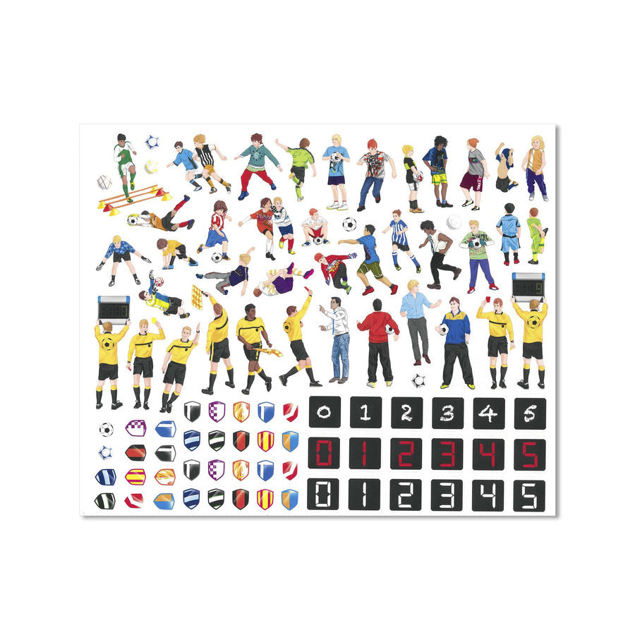 Creative Studio - Create Your Soccer Game Sticker Book