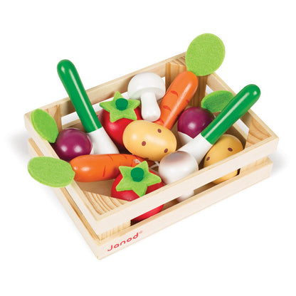 Janod - 12 Vegetables Crate