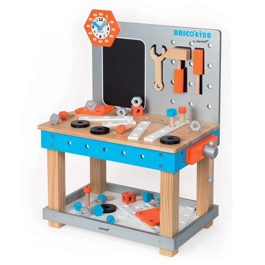 Janod - Bricokids DIY Giant Magnetic Workbench