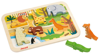 Janod - Zoo Chunky Puzzle