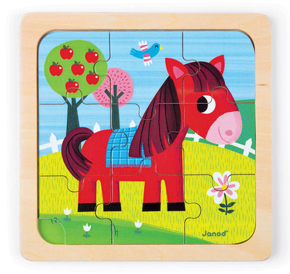 Janod - Tornado Horse Puzzle