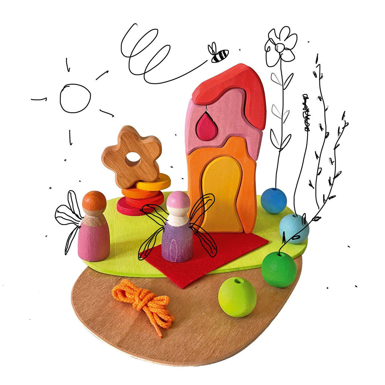 Grimm’s - Small World Play down by the meadow