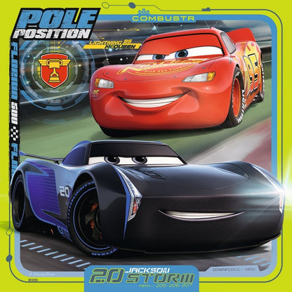 Ravensburger 3x49pc- Disney Cars: Legends of the Track Puzzle