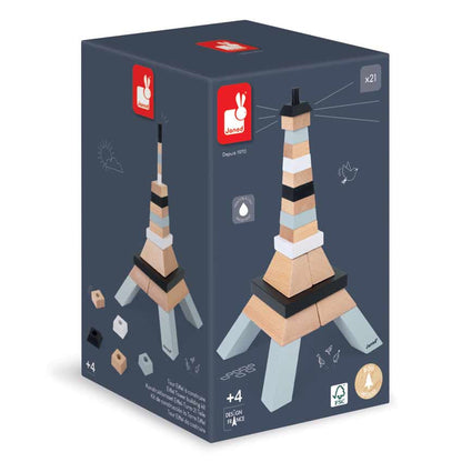 Janod - Eiffel Tower Building Kit