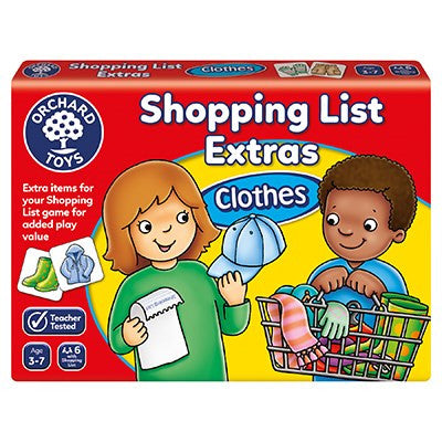 Orchard Toys - Shopping List Booster - Clothes