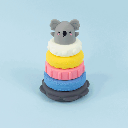 Tiger Tribe - Silicone Stacker - Koala
