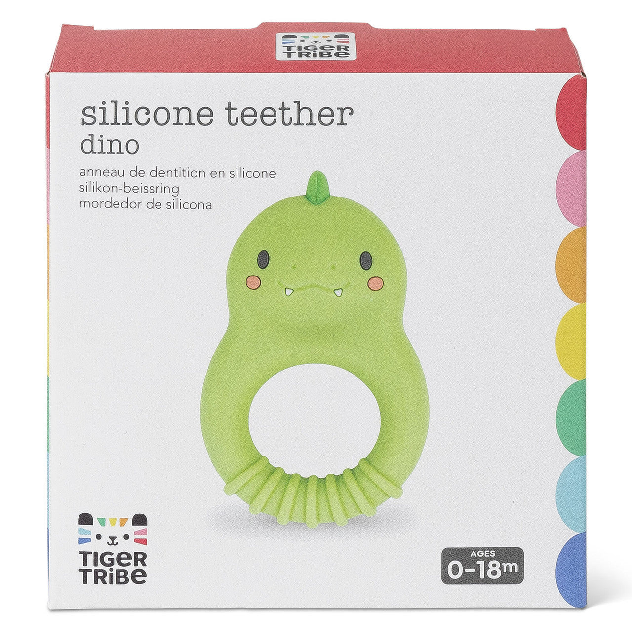 Tiger Tribe - Silicone Teether - Dino
