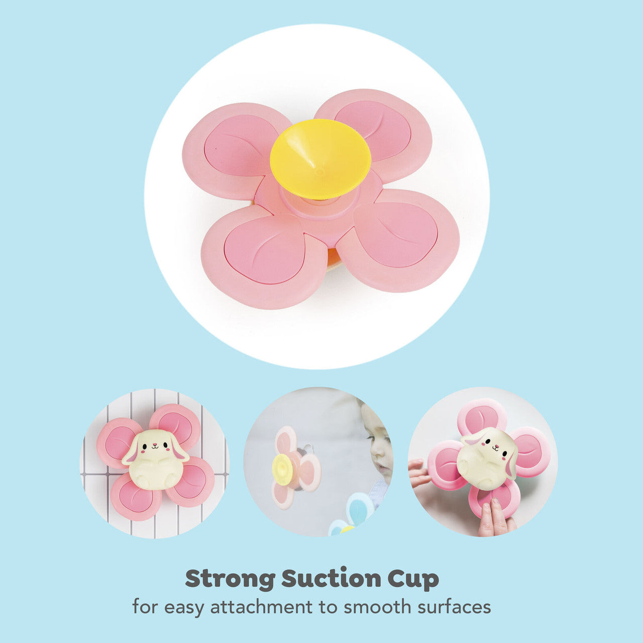 Tiger Tribe - Sensory Spinner - Bunny