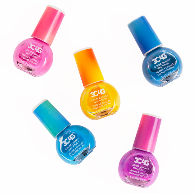 Make it Real - 3C4G - Colour Changing Nail Polish - 5pk