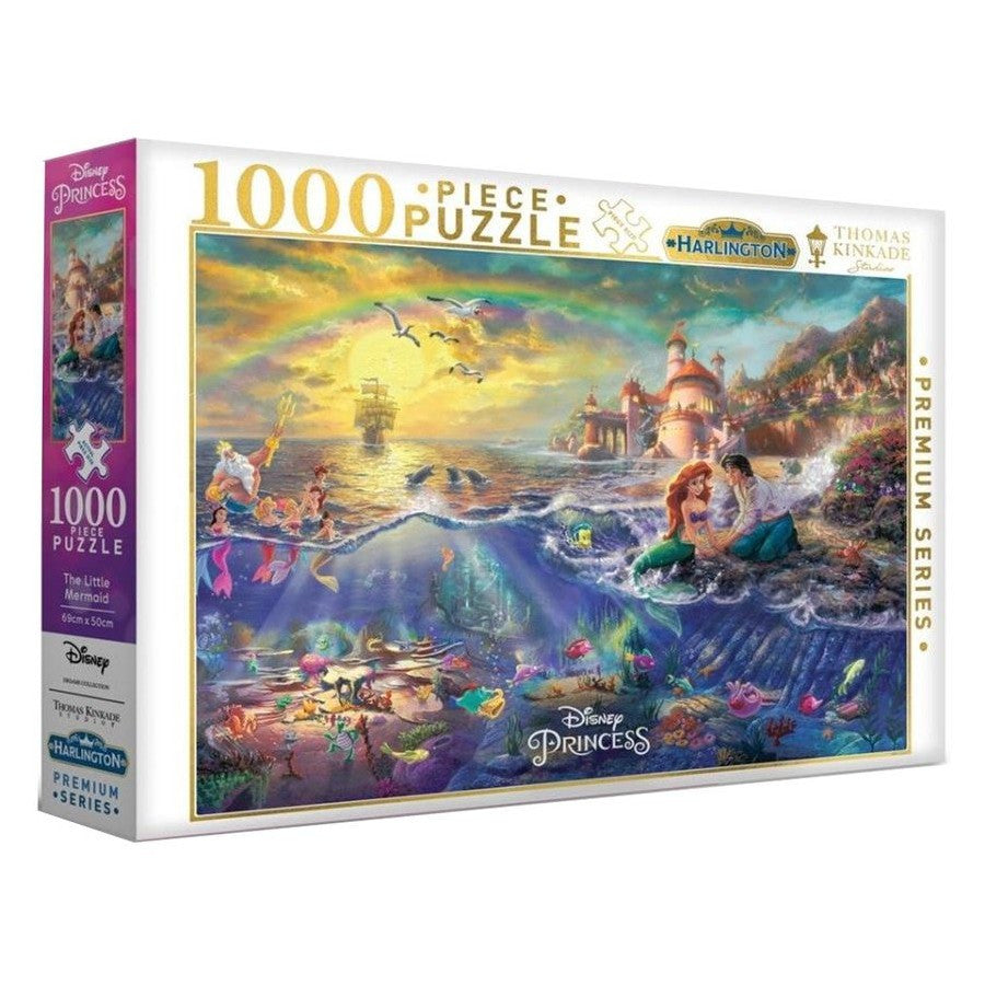 Harlington Thomas Kinkade 1000pc - Disney The Little Mermaid Puzzle