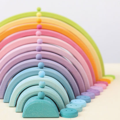 Grimm’s Small Pastel Wooden Buttons