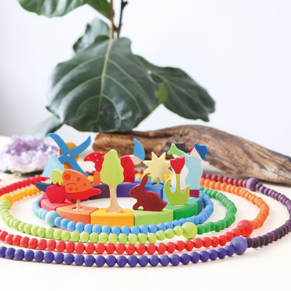 Grimm’s 480 Small Wooden Beads