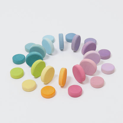 Grimm’s Wooden Pastel Coins
