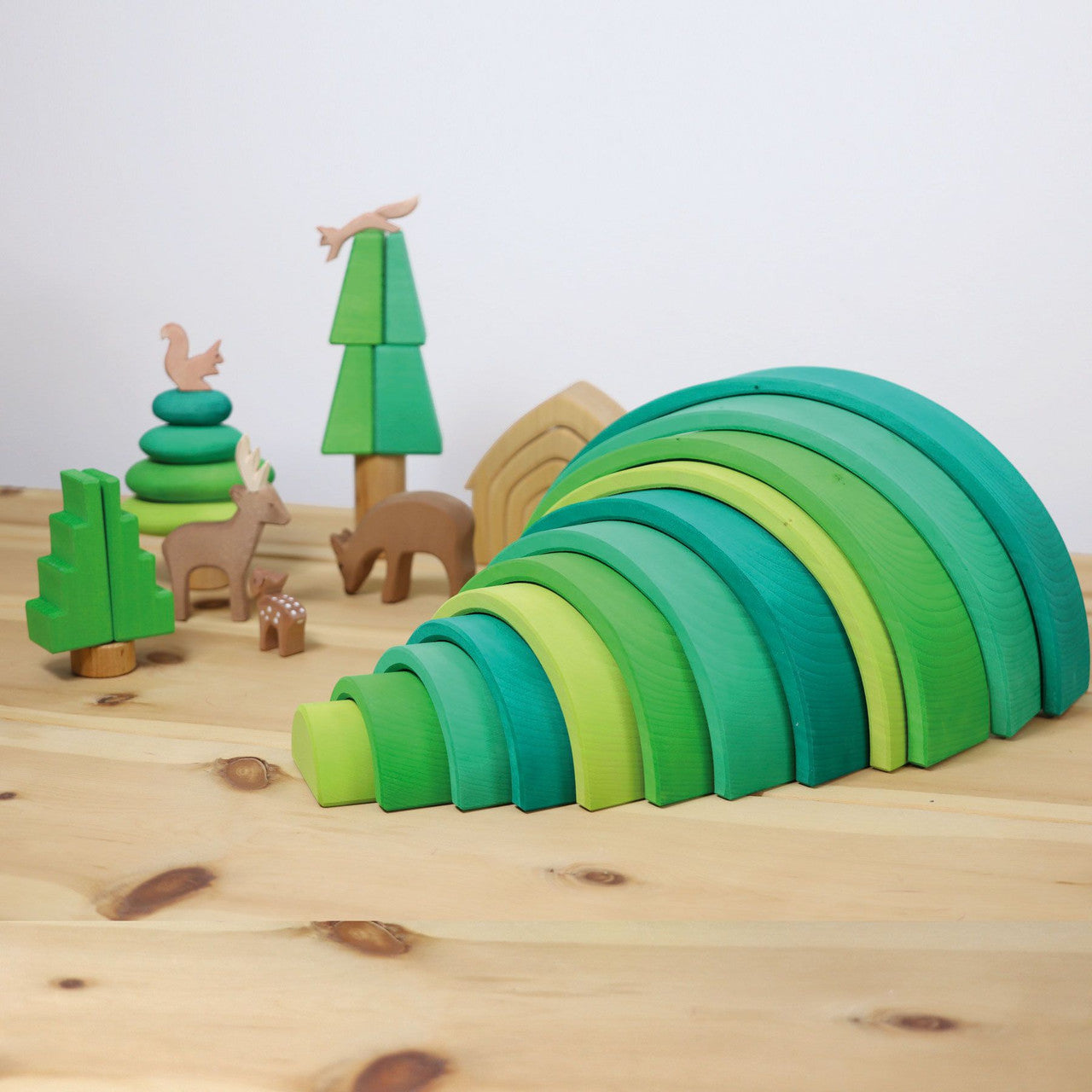 Grimm’s Large Rainbow Forest Green