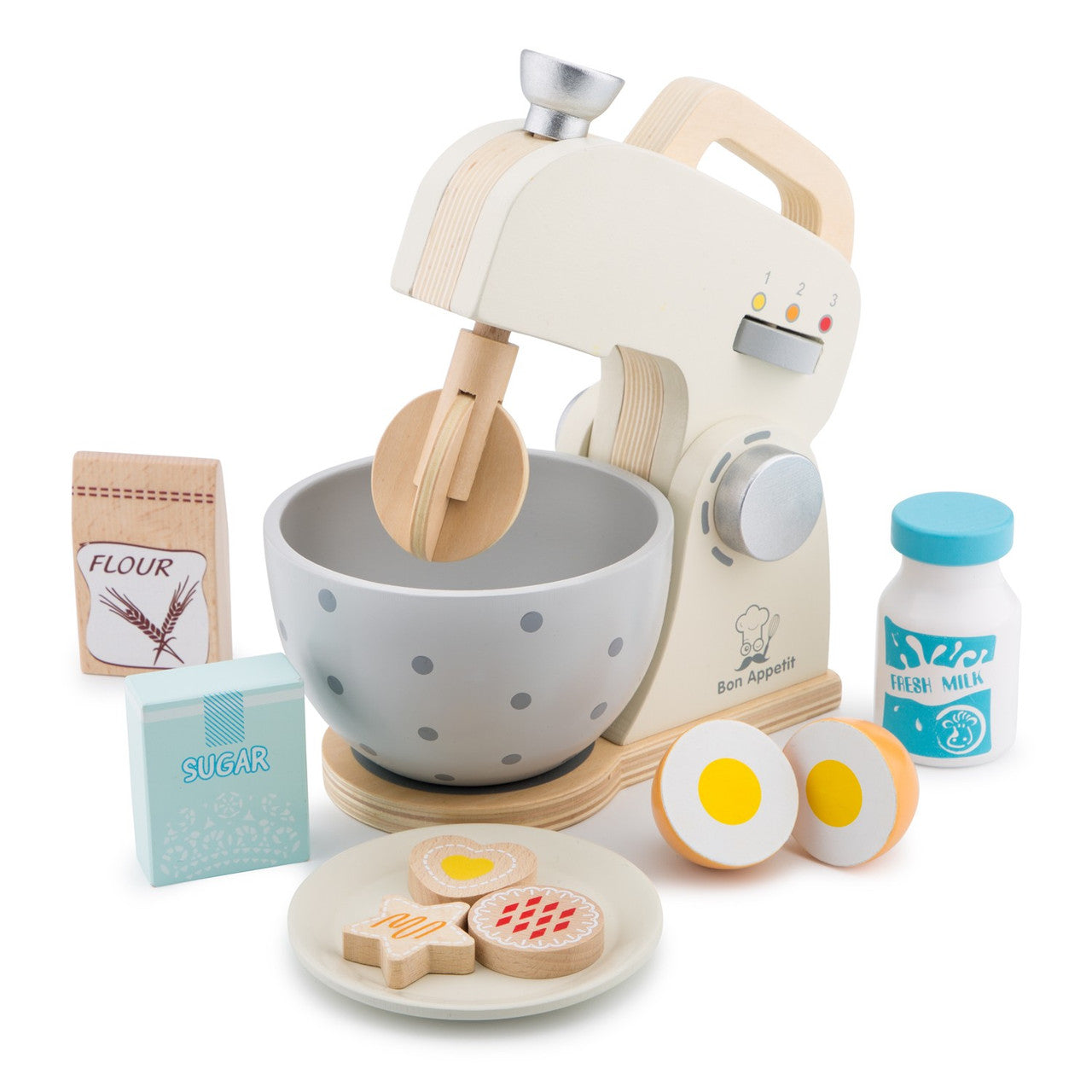 New Classic Toys - Baking Set - White