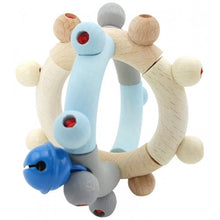 Hess-Spielzeug - Rattle Motor Ball Natural Blue