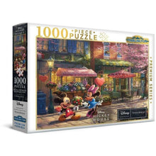 Harlington Thomas Kinkade 1000pc - Disney Mickey & Minnie Sweetheart Cafe Puzzle