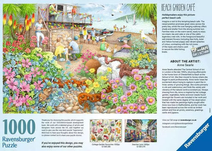 Ravensburger 1000pc - Beach Garden Cafe Puzzle.
