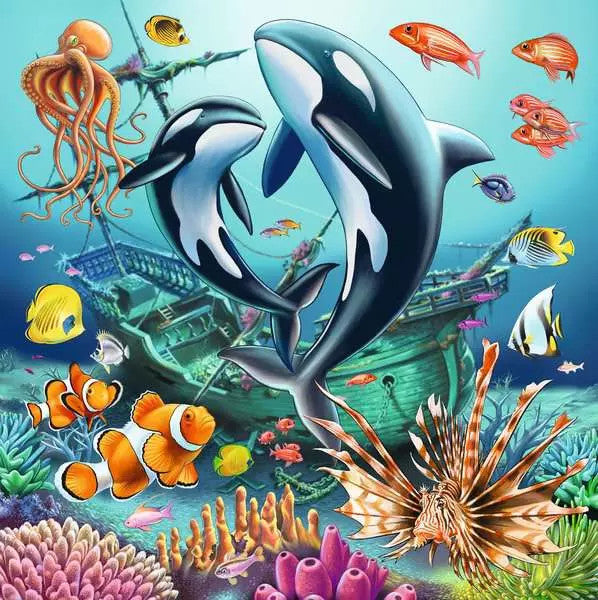 Ravensburger 3x49pc - Underwater Splendour Puzzle
