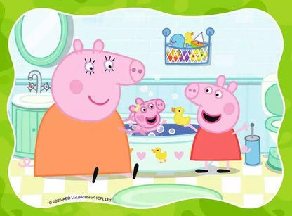 Ravensburger - Peppa Pig 4 in a Box - 12, 16, 20, 24pc Puzzles