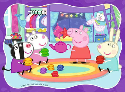 Ravensburger - Peppa Pig 4 in a Box - 12, 16, 20, 24pc Puzzles