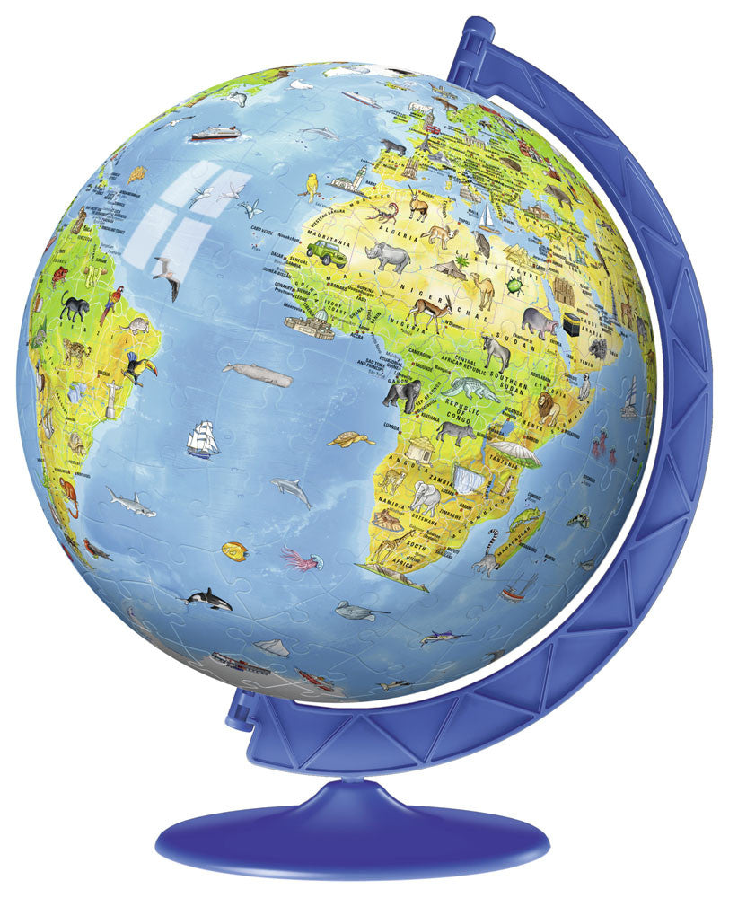 Ravensburger 180pc - Children's Globe 3D Puzzleball