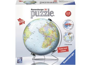 Ravensburger 540pc - World Globe 3D Puzzleball