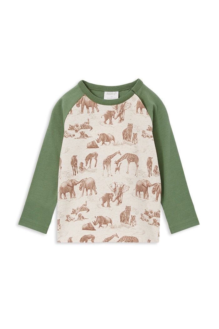 Milky - Sahara Long Sleeve Tee (Sizes 2-7)