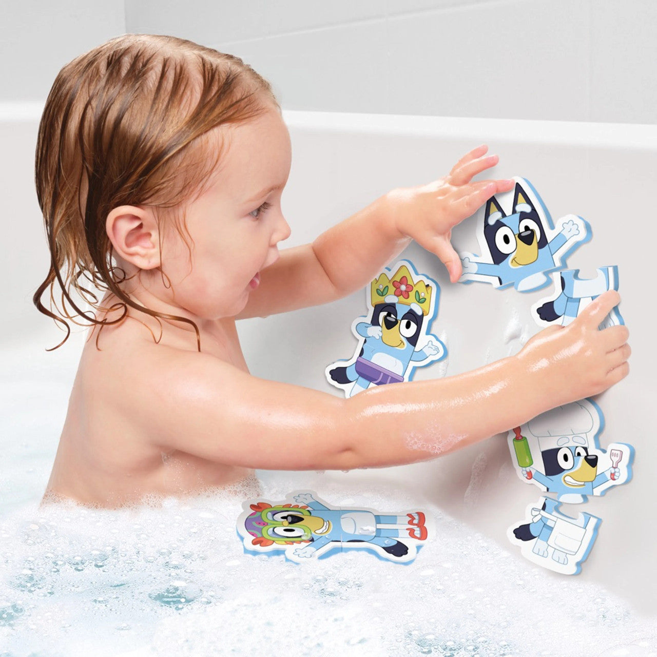 Tomy Toomies - Bluey Bath Puzzle 8pc