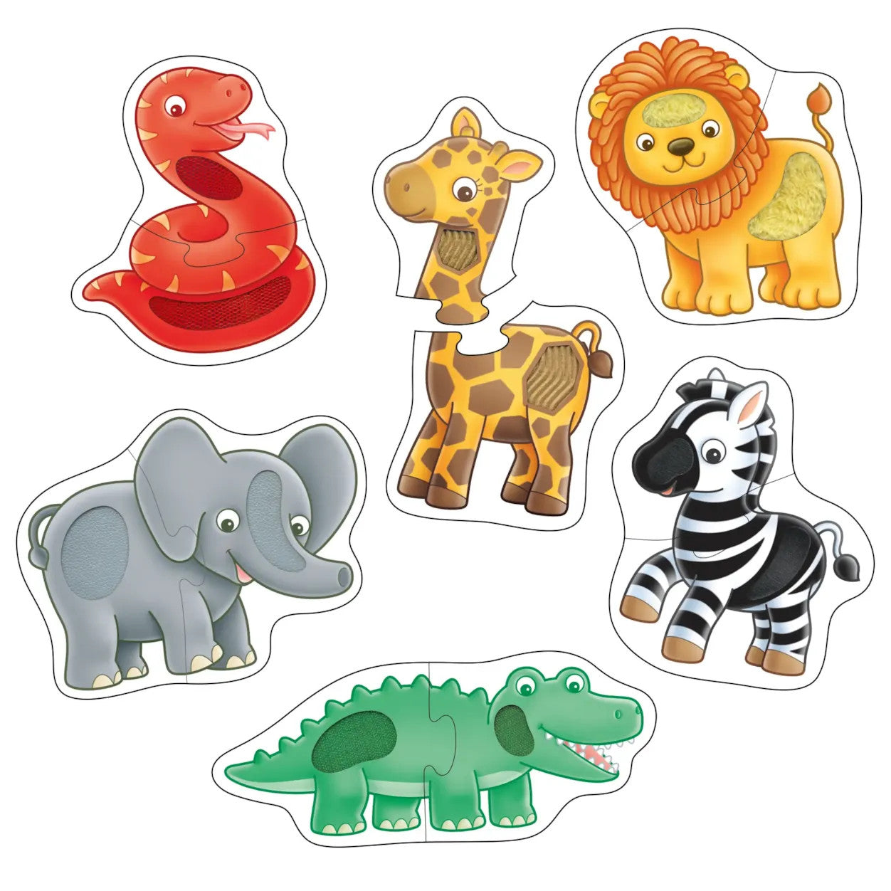 Orchard Toys - Match & Feel Puzzle- 2pc